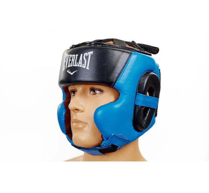 Шлем боксерский (в мексиканском стиле) кожа ELAST BO-5241