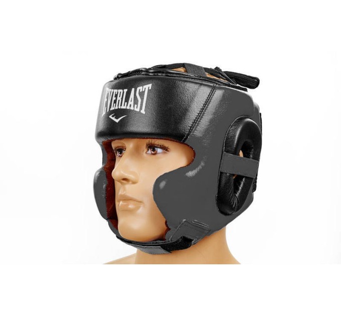 Шлем боксерский (в мексиканском стиле) кожа ELAST BO-5241
