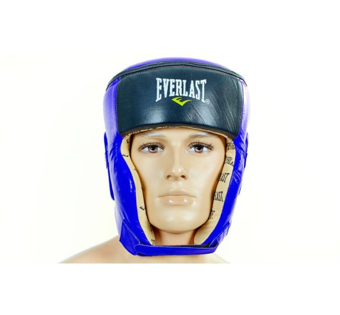 Шлем боксерский (в мексиканском стиле) кожа ELAST VL-6147