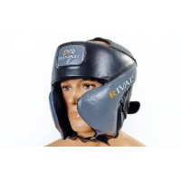 Шлем боксерский (в мексиканском стиле) кожа RIVAL MA-6004