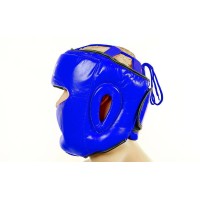 Шлем боксерский (с полной защитой) кожа ELAST ZB-5007E