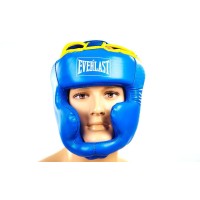 Шлем боксерский (с полной защитой) PU ELAST BO-6001
