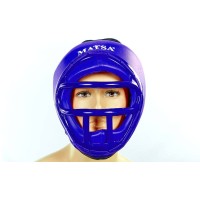 Шлем для единоборств (с маской) PVC MATSA ME-0133