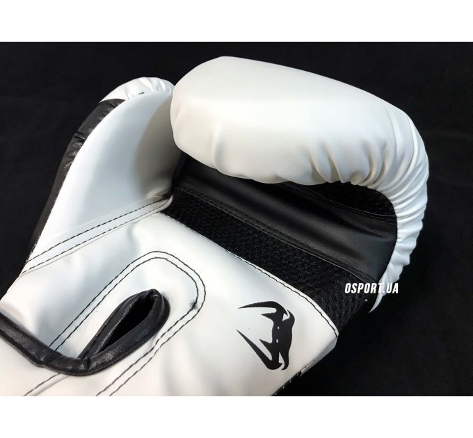 Перчатки боксерские для бокса 8-12 унций на липучке VENUM кожа PU (BO-5698)