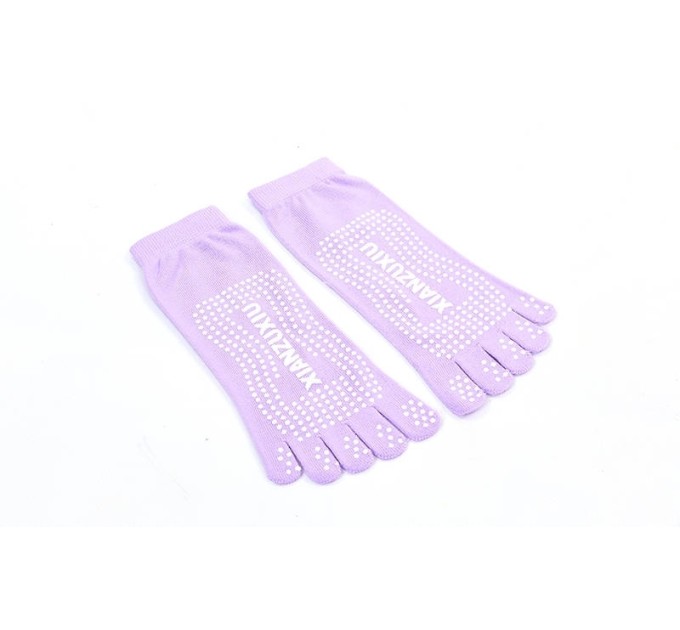 Шкарпетки для йоги та танців з пальцями Zel (FI-4945)