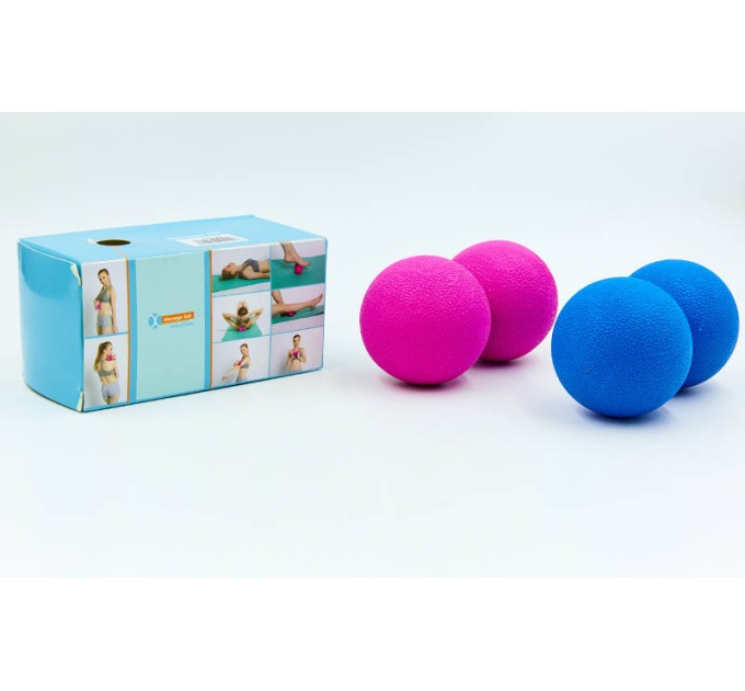 Масажер для спини Zelart Massage Ball (FI-6909)
