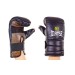 Снарядні рукавички для єдиноборств із відкритим великим пальцем шкіряні Zel (MA-6011)