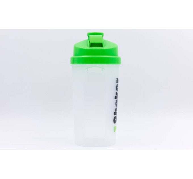 Бутылка (бутылочка) шейкер спортивная для воды пластмассовая 700мл Zel (FI-5055)