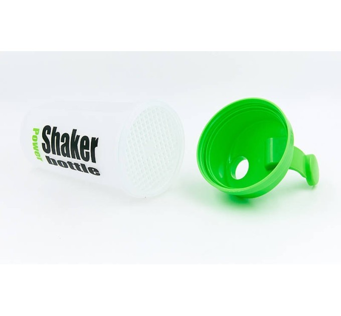 Пляшка (пляшка) шейкер спортивний для води пластмасовий 700мл Zel (FI-5055)