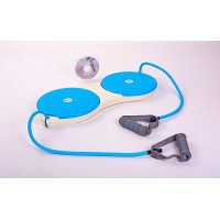 Диски здоровья с эспандерами 25см Zel DOUBLE TWISTER (PS P-709)