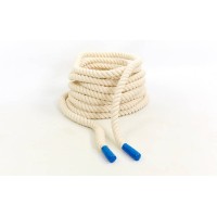 Канат для кроссфита из хлопка 30мм 10м UR COMBAT BATTLE ROPE (R-4053-КН30) Канат для кроссфита из хлопка 30мм 10м UR COMBAT BATTLE ROPE (R-4053-КН30)