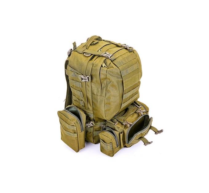 Рюкзак тактический (туристический) рейдовый 50х34х15см V-55л Zel (TY-213)