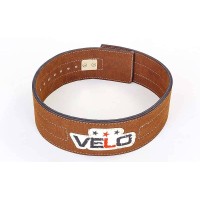 Пояс для пауэрлифтинга кожаный профессиональный 101см Zel (ZB-5784-M)