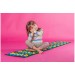 Массажный ортопедический коврик развивающий детский с камнями Onhillsport Стандарт 200*40см (MS-1269)