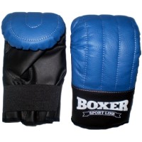 Перчатки тренировочные из кожвинила Boxer Элит L (bx-0042)