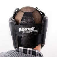 Шлем боксерский защитный кожаный Boxer М Элит (bx-0077)