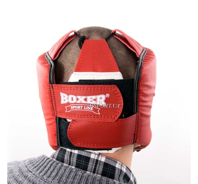 Шолом для боксу (боксерський) із кожвінілу Еліт Boxer M (bx-0072)