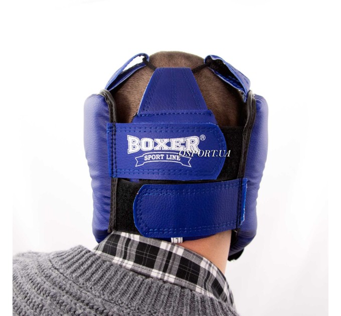 Шлем для бокса (боксерский) из кожвинила Элит Boxer L (bx-0064)