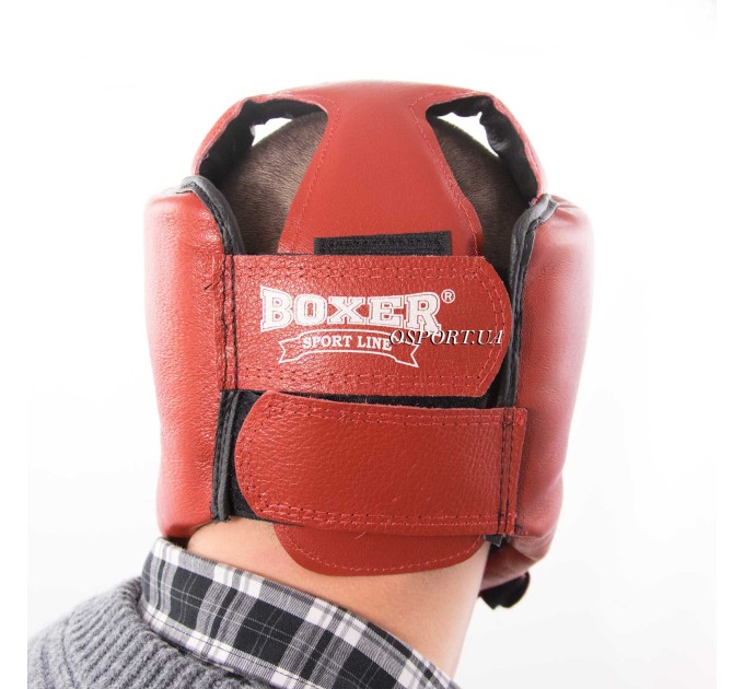 Шлем каратэ кожаный Boxer L (bx-0069)
