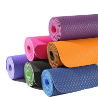 Килимок для йоги та фітнесу TPE (йога мат, каремат спортивний) OSPORT Yoga ECO Pro 4мм (OF-0083)