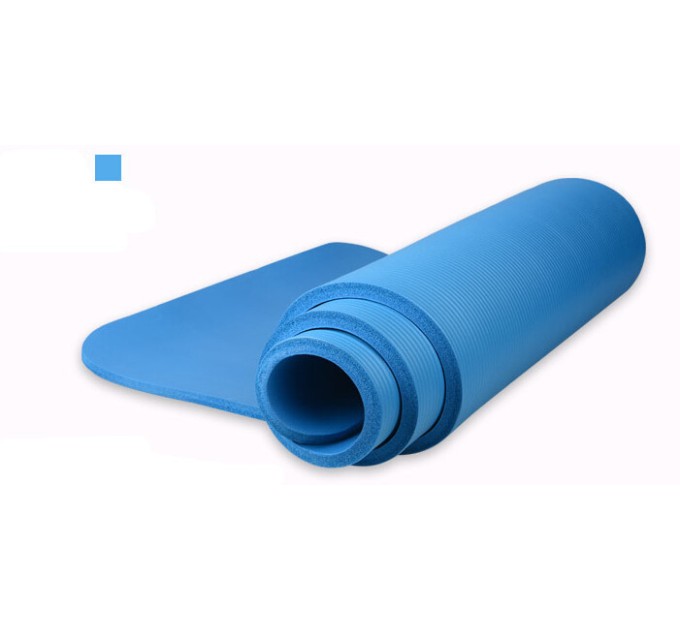 Килимок-Мат для йоги та фітнесу зі спіненого каучуку Hop-Sport 1 см (HS-4264)