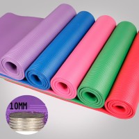 Килимок для йоги та фітнесу NBR (йога мат, каремат спортивний) OSPORT Mat Pro 1см (FI-0075)
