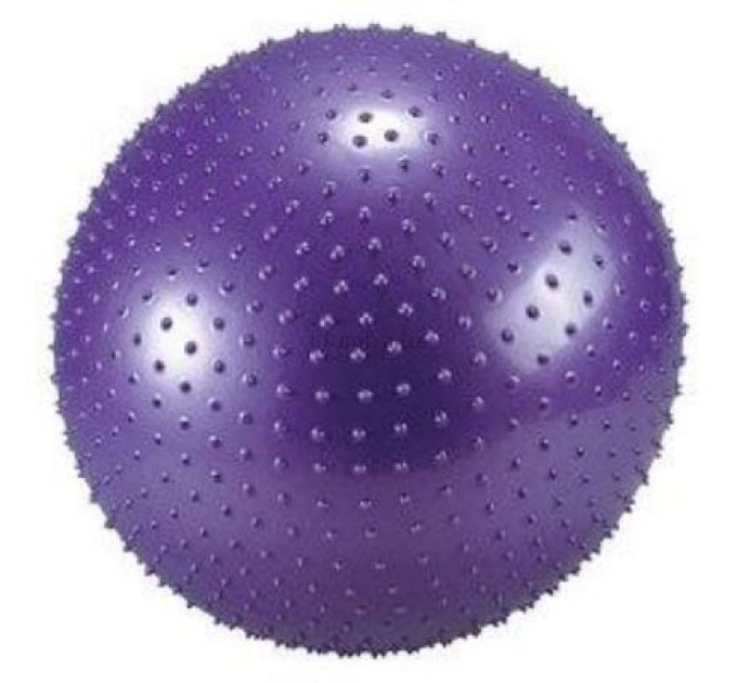 М'яч для фітнесу (фітбол) ZEL масажний 75см