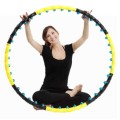 Обруч хулахуп масажний для схуднення талії з кульками Hop-Sport (8001)