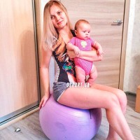 М'яч для фітнесу (фітбол) сатин 65см із насосом Profi (MS 1540)