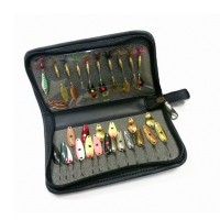 Пенал (кошелек) для блесен кожаный Kibas Catch Brown М,Catch Ocean М Пенал (кошелек) для блесен кожаный Kibas Catch Brown М,Catch Ocean М