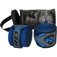 Бинты боксерские RDX Fibra Blue 4.5m