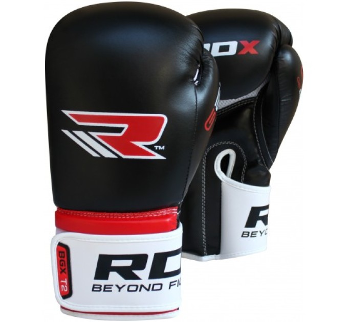 Боксерські рукавички RDX Rex Leather Black