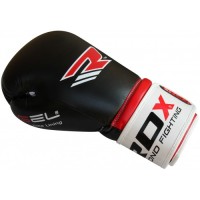 Боксерские перчатки RDX Rex Leather Black