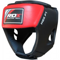 Боксерський шолом RDX Red new Боксерський шолом RDX Red new