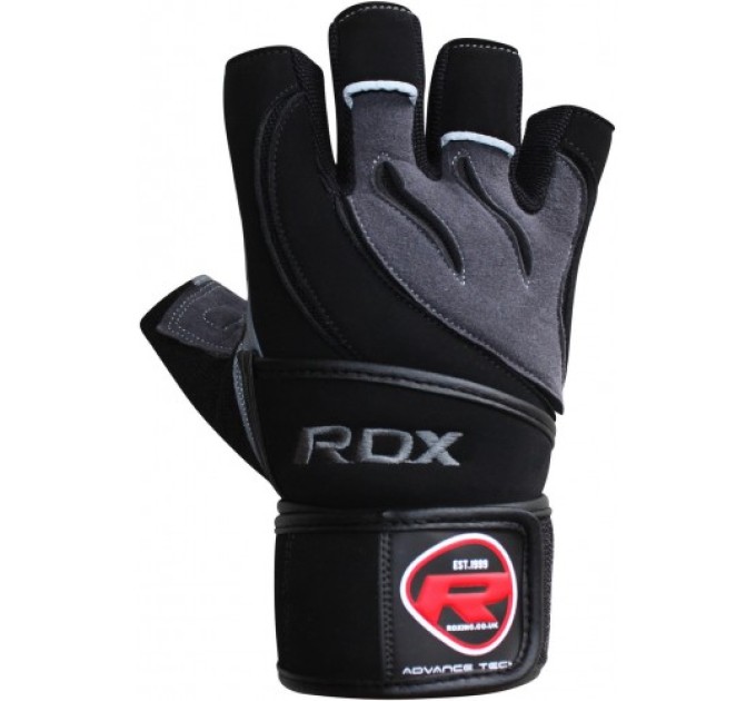 Рукавички для фітнесу RDX Pro Lift Black