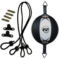 Боксерская груша на растяжке RDX White с мягким жгутом