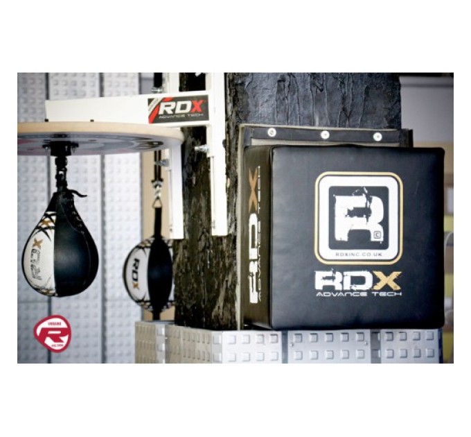 Пневмогруша боксерська RDX Leather White Pro