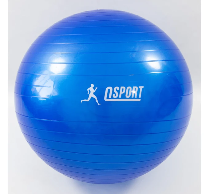 Фитбол (Мяч для фитнеса, гимнастический) глянец OSPORT 65 см (OF-0018)