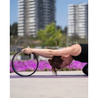 Колесо для йоги и фитнеса (йога кольцо) 32х12.5см OSPORT Fit Wheel Yoga (OF-0294) Колесо для йоги и фитнеса (йога кольцо) 32х12.5см OSPORT Fit Wheel Yoga (OF-0294)