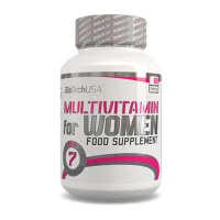 Комплекс витаминов и микроэлементов для спортсменов женщин Multivitamin For Women 60 таб Biotech USA 00519-01