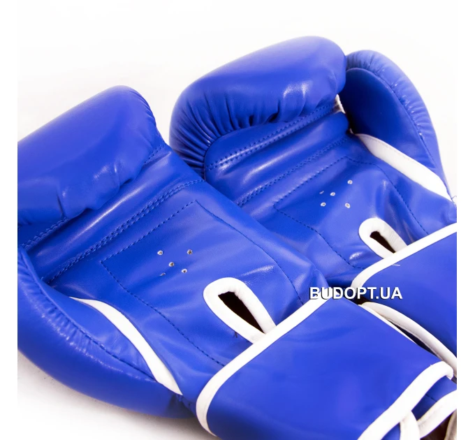 Рукавички боксерські для боксу 8-12 унцій на липучці Everlast шкіра PU (BO-3987)