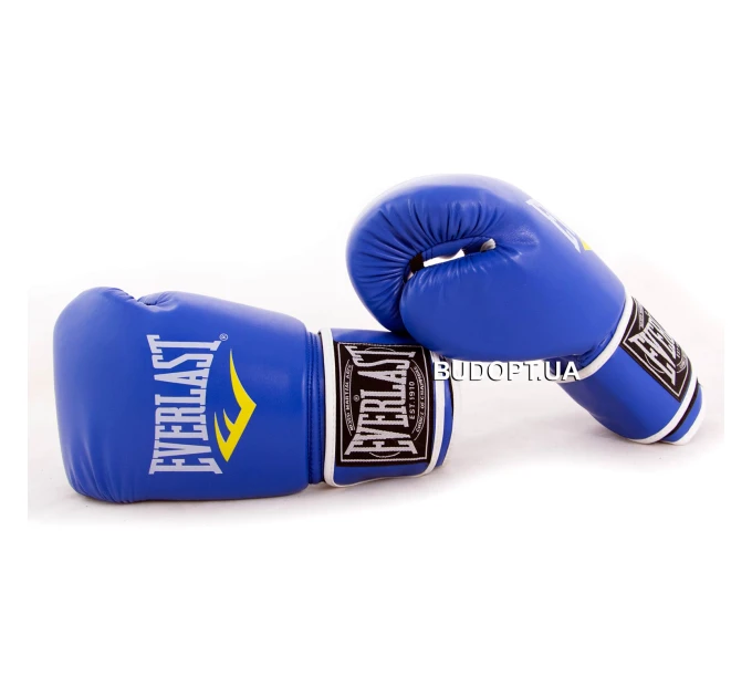 Рукавички боксерські для боксу 8-12 унцій на липучці Everlast шкіра PU (BO-3987)