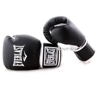Боксерские перчатки для бокса Everlast LV-5378 (8, 10, 12 унций) Кожвинил