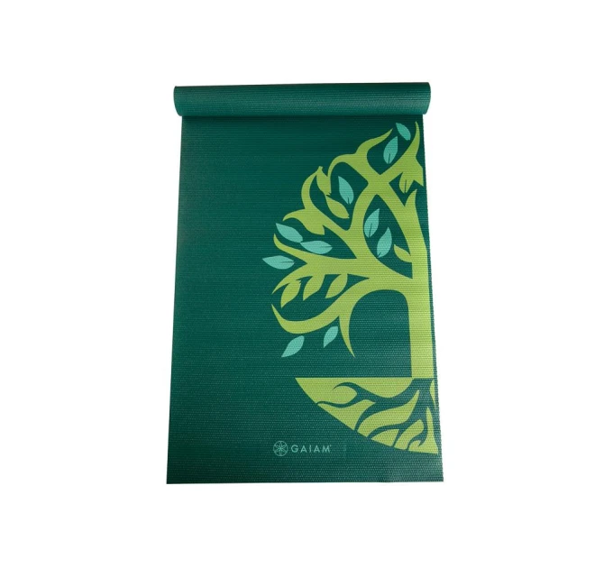Коврик для йоги и фитнеса из ПВХ 173х60х0.3см Gaiam Root to rise