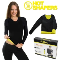 Спортивная футболка с длинным рукавом для тренировок (похудения) Hot Shapers (MS 0601) Спортивная футболка с длинным рукавом для тренировок (похудения) Hot Shapers (MS 0601)