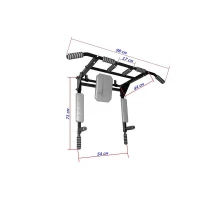 Переворотный комплекс СТАНДАРТ 5-в-1 (турник-брусья-пресс) LecoSport Ls32165