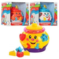 Игра Горшочек музыкальная с вставными фигурками Limo Toy (0915 UA)