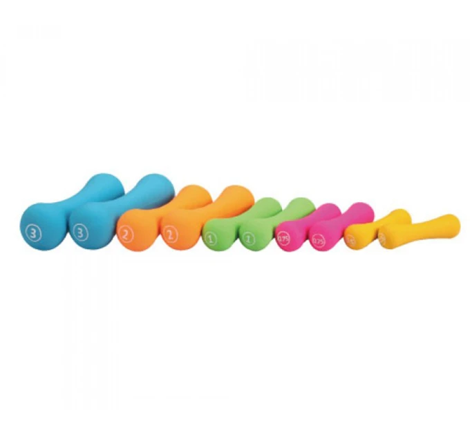 Гантели неопреновые LiveUp Neoprene dumbbell 1 кг