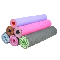 Килимок для йоги LiveUp TPE YOGA MAT 6 мм