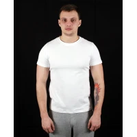 Футболка мужская спортивная (под принт, печать) OSPORT белая (os-0001-1) Футболка мужская спортивная (под принт, печать) OSPORT белая (os-0001-1)